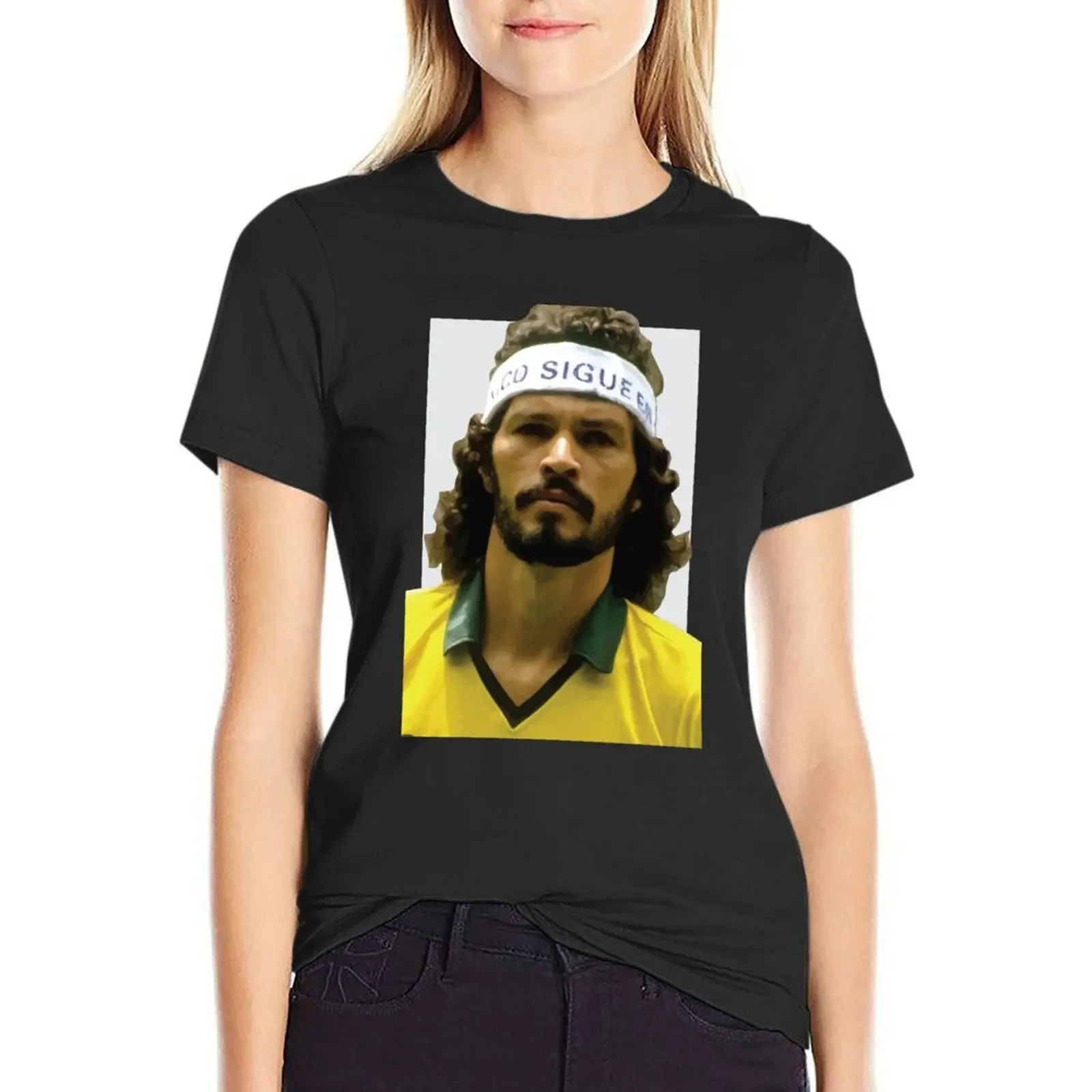 Sócrates, Football legend 2 T-Shirt cute tops vintage clothes Aesthetic clothing aesthetic clothes Woman fashion
Sócrates, Football legend 2 T-Shirt cute tops vintage clothes Aesthetic clothing aesthetic clothes Woman fashion