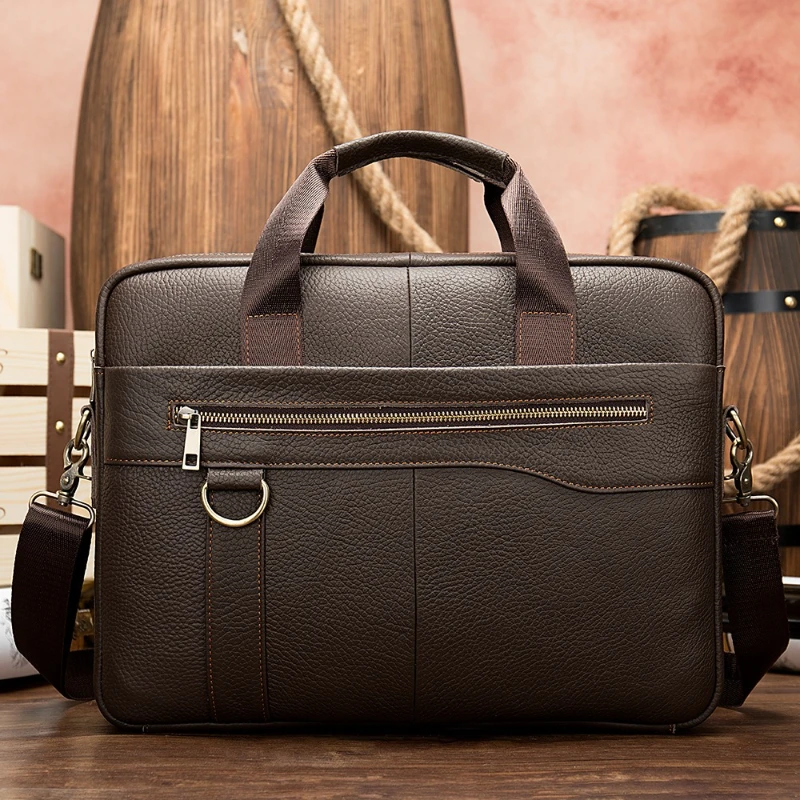 Мужской винтажный портфель из натуральной кожи, большая офисная сумка для ноутбука с плечевым ремнем, вместительная рабочая сумка из воловьей кожи для деловых поездок
Мужской винтажный портфель из натуральной кожи, большая офисная сумка для ноутбука с плечевым ремнем, вместительная рабочая сумка из воловьей кожи для деловых поездок