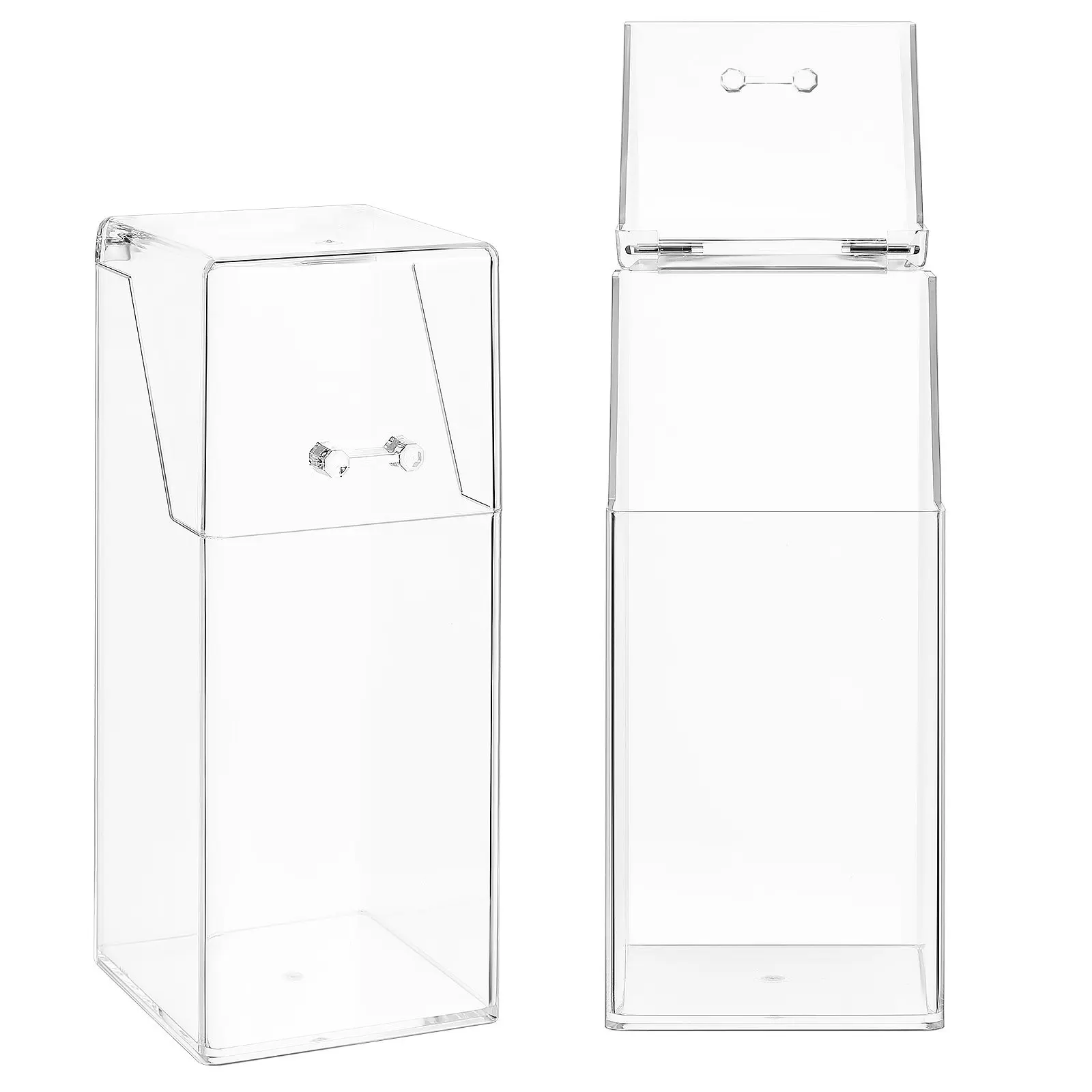 Набор из 2-х прозрачных акриловых органайзеров в скандинавском стиле для ручек, косметики и канцелярских принадлежностей
Набор из 2-х прозрачных акриловых органайзеров в скандинавском стиле для ручек, косметики и канцелярских принадлежностей