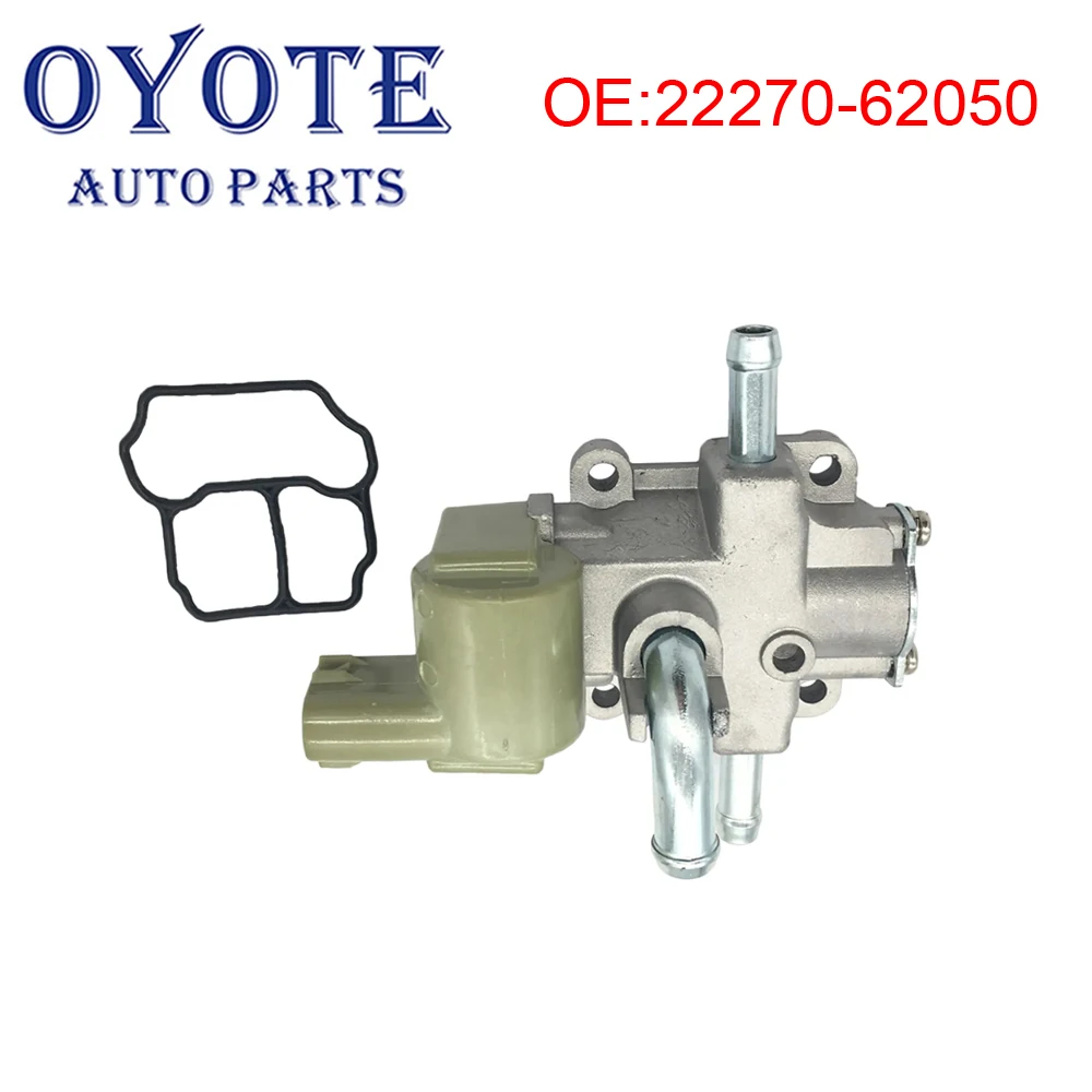 OYOTE 22270-62050 136800 -0680 Клапан холостого хода IAC для Toyota Tacoma T100 4Runner Tundra 3.4L 1996-2004
OYOTE 22270-62050 136800 -0680 Клапан холостого хода IAC для Toyota Tacoma T100 4Runner Tundra 3.4L 1996-2004