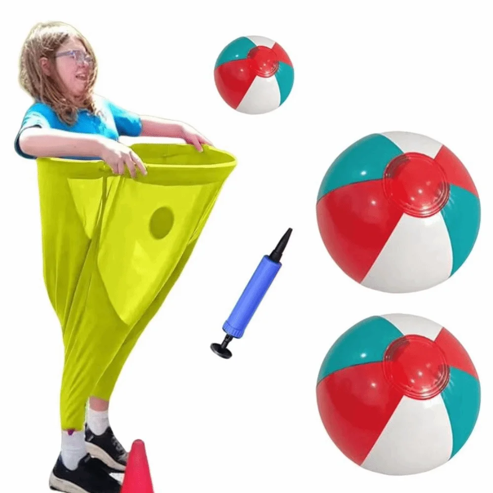 Creative Granny Pants Yard Game Set Exercise with Bouncy Balls Air Pump Giant Outdoor Tossing Game Soft Wear-resistant Yard Game
Creative Granny Pants Yard Game Set Exercise with Bouncy Balls Air Pump Giant Outdoor Tossing Game Soft Wear-resistant Yard Game