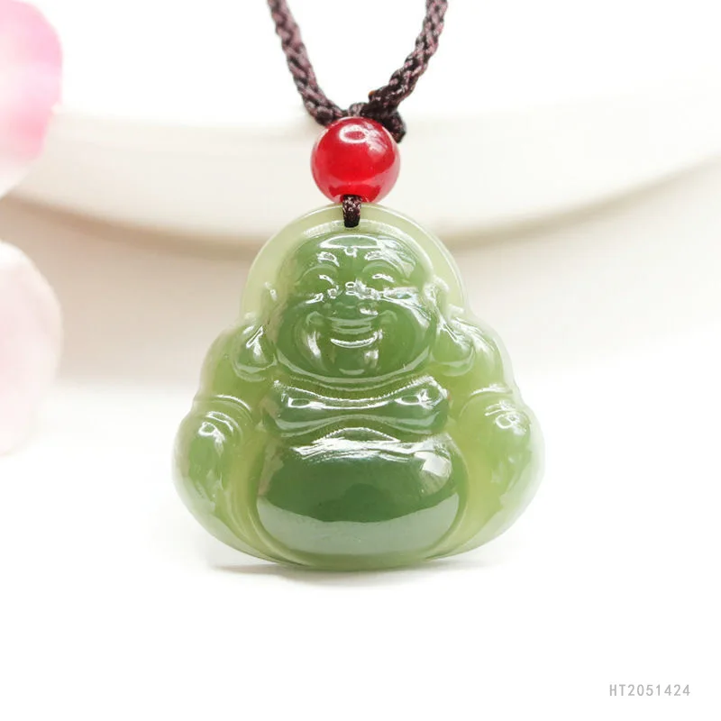 New Natural Hotan Jade Buddha Pendant Necklace Carved Charm Jadeite Jewelry Fashion Amulet Gifts for Women Certificate Lucky
New Natural Hotan Jade Buddha Pendant Necklace Carved Charm Jadeite Jewelry Fashion Amulet Gifts for Women Certificate Lucky