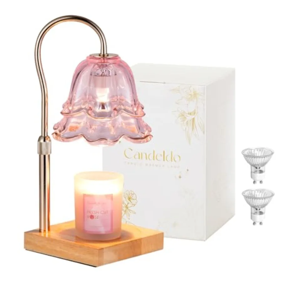 Candle Warmer Lamp with Timer: Candle Warming Lamp with 2 Bulbs Height Adjustable Wax Warmer Dimmable Bedroom Mothers Day Decor
Candle Warmer Lamp with Timer: Candle Warming Lamp with 2 Bulbs Height Adjustable Wax Warmer Dimmable Bedroom Mothers Day Decor