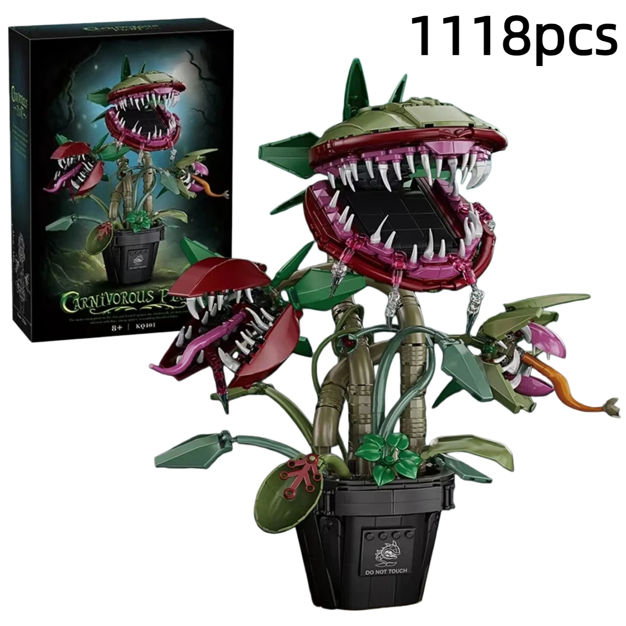 Carnivorous Man-Eating Flower Building Blocks, Potted Plant MOC Bricks, Desktop Decor DIY Assembly Toy Birthday Gift
Carnivorous Man-Eating Flower Building Blocks, Potted Plant MOC Bricks, Desktop Decor DIY Assembly Toy Birthday Gift