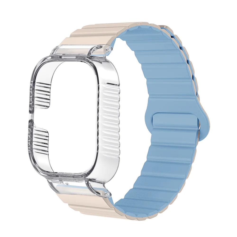 Magnetic Strap For Xiaomi Mi Band 8 Pro 9Pro Redmi Band 4 with Protective Case Quick Release Waterproof Silicone Sport Band
Magnetic Strap For Xiaomi Mi Band 8 Pro 9Pro Redmi Band 4 with Protective Case Quick Release Waterproof Silicone Sport Band