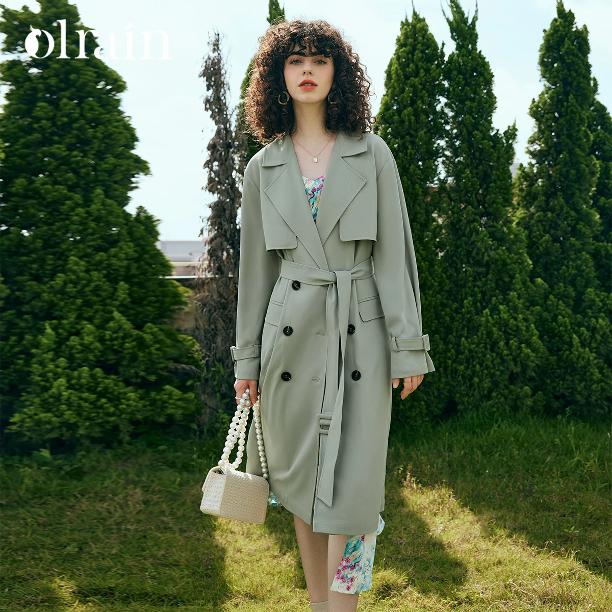 OLrain Long Trench Coat for Woman 2025 Autumn Korean Fashion Double-breasted Belted Elegant Coat Ladies Outerwear O23QF83305
OLrain Long Trench Coat for Woman 2025 Autumn Korean Fashion Double-breasted Belted Elegant Coat Ladies Outerwear O23QF83305