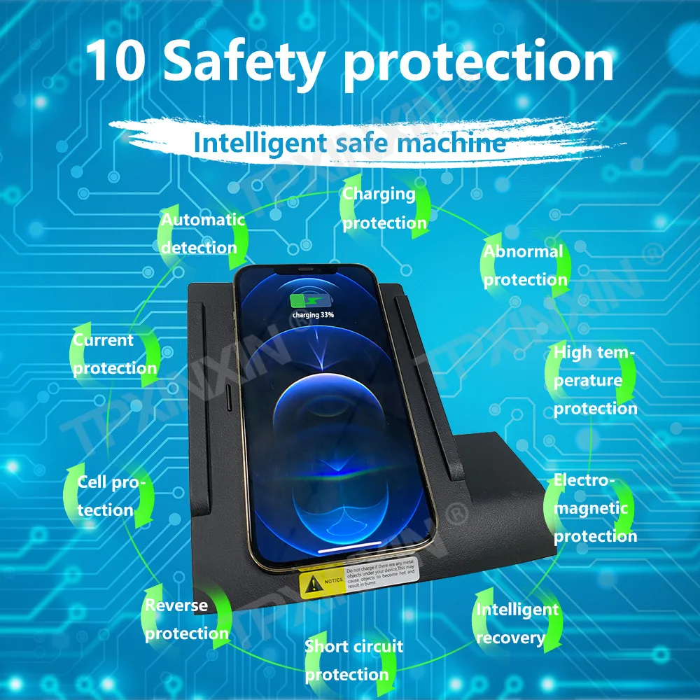 For Volkswagen Golf 7 2014-2020 Quick QI Car Wireless Charger Fast Charging Intelligent Infrared Mobile Phone Dashboard
For Volkswagen Golf 7 2014-2020 Quick QI Car Wireless Charger Fast Charging Intelligent Infrared Mobile Phone Dashboard