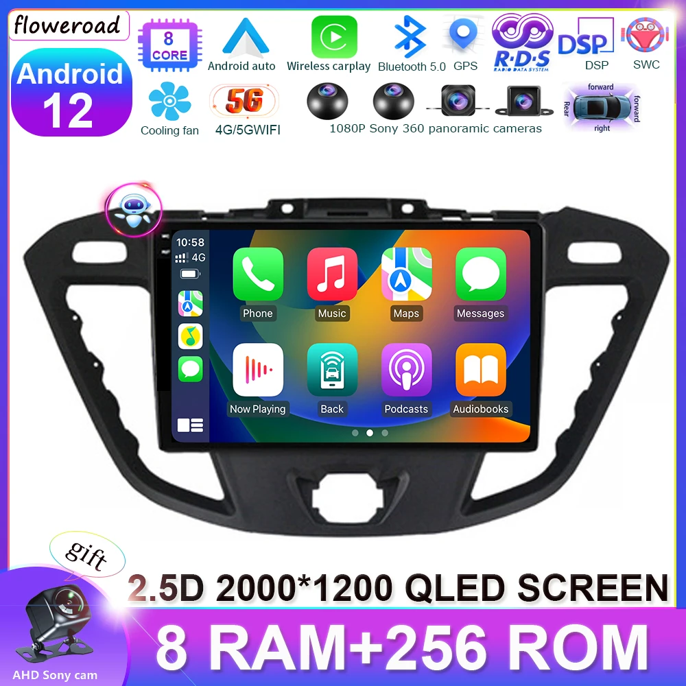 Android 13 For Ford Tourneo Custom 1 I Transit 2012 - 2021 Car Radio Multimedia Video Player Navigation stereo GPS auto carplay
Android 13 For Ford Tourneo Custom 1 I Transit 2012 - 2021 Car Radio Multimedia Video Player Navigation stereo GPS auto carplay