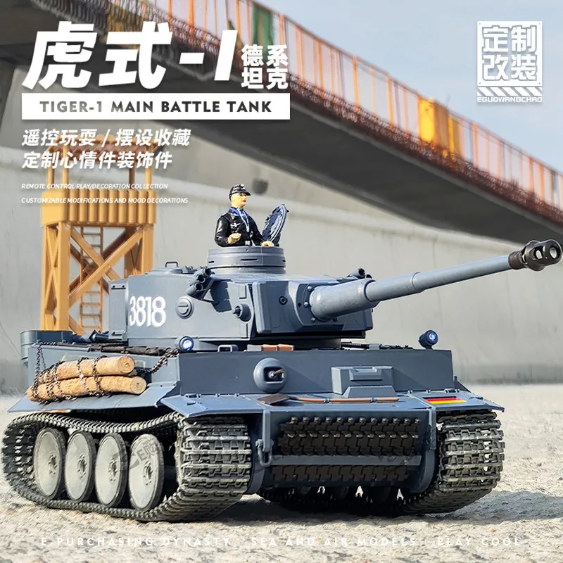 Henglong Remote Control German Tiger I Tank Large Metal Track Rechargeable Electric Combat Hobby Collection Customizable Model
Henglong Remote Control German Tiger I Tank Large Metal Track Rechargeable Electric Combat Hobby Collection Customizable Model