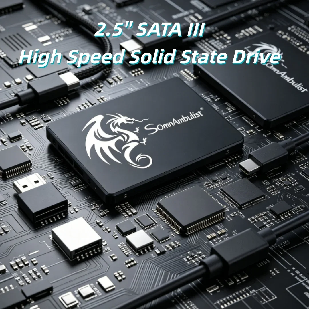 SomnAmbulist Durable Premium 2.5 Sata3 Solid State Drive Full Capacities Internal SSD For Laptop Desktop Upgrade
SomnAmbulist Durable Premium 2.5 Sata3 Solid State Drive Full Capacities Internal SSD For Laptop Desktop Upgrade