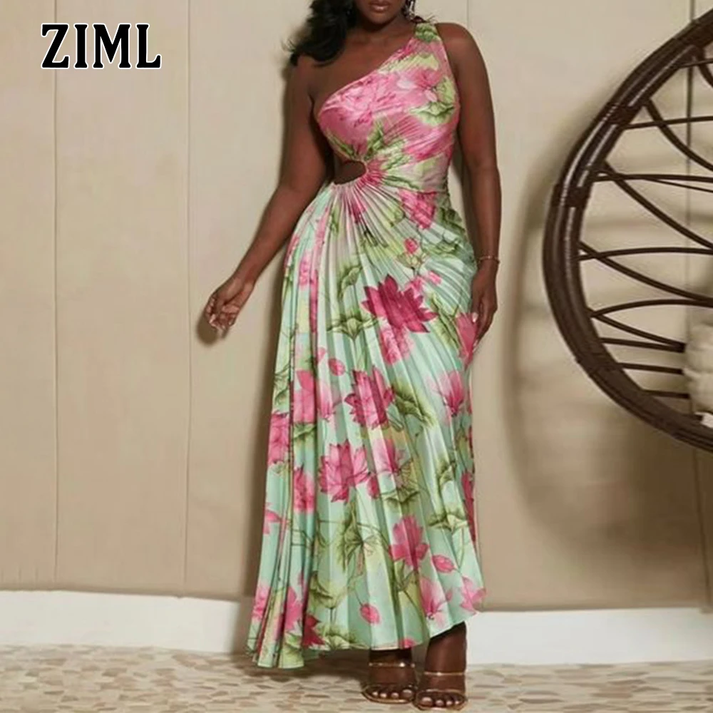 ZIML Hit Color Print Spliced Folds Tunic Dresses for Women Diagonal Collar Sleeveless High Waist Temperament Dress Female Style
ZIML Hit Color Print Spliced Folds Tunic Dresses for Women Diagonal Collar Sleeveless High Waist Temperament Dress Female Style