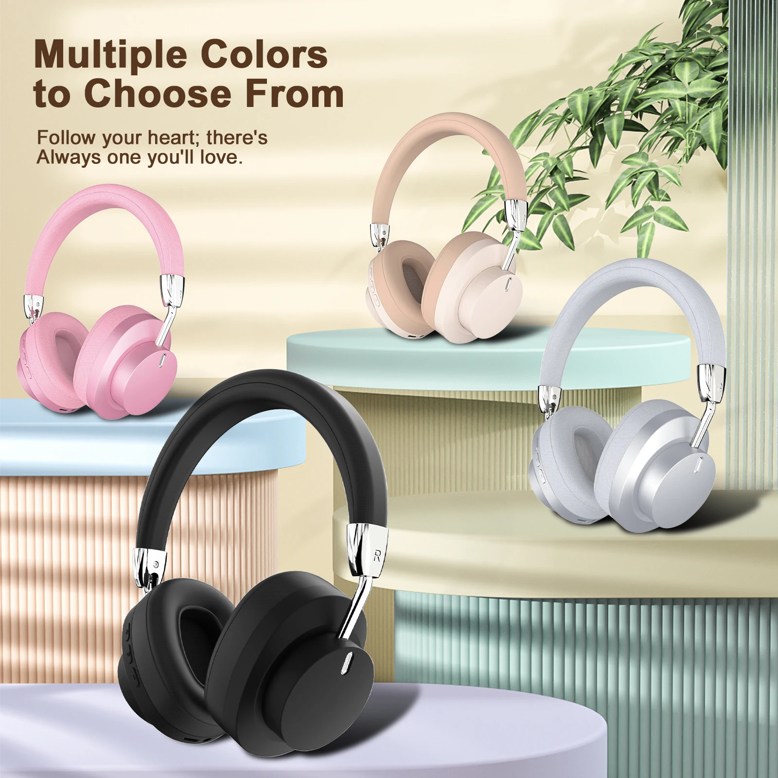 Head-worn Computer Headphones Support Both Wired 3.5mm And Wireless Bluetooth Connections Suitable For Gaming music and Watching
Head-worn Computer Headphones Support Both Wired 3.5mm And Wireless Bluetooth Connections Suitable For Gaming music and Watching