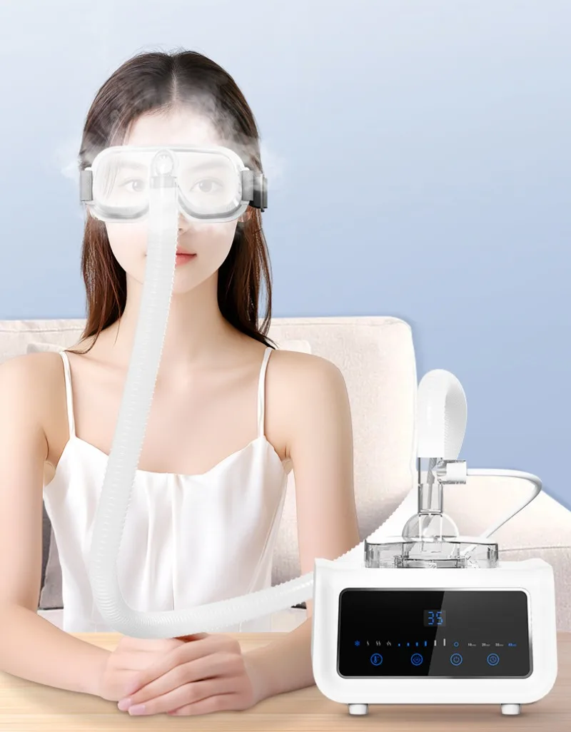 Steam Eye Moistening Device Spray Eye Atomizer Spa Steam Fumigation and Hot Compress Eye Mask
Steam Eye Moistening Device Spray Eye Atomizer Spa Steam Fumigation and Hot Compress Eye Mask