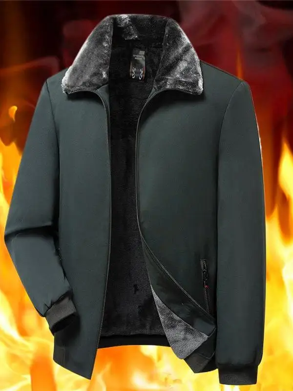 Утепленная мужская хлопковая куртка из овечьего флиса, зимняя верхняя одежда для мужчин среднего и старшего возраста, удлиненная, с воротником-стойкой
Утепленная мужская хлопковая куртка из овечьего флиса, зимняя верхняя одежда для мужчин среднего и старшего возраста, удлиненная, с воротником-стойкой