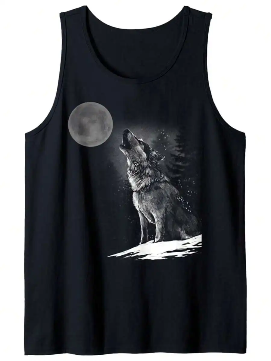 Wolf Graphic Tank Top For Men 100% Cotton Sleeveless Crew Neck Summer Casual Outdoor Wear
Wolf Graphic Tank Top For Men 100% Cotton Sleeveless Crew Neck Summer Casual Outdoor Wear