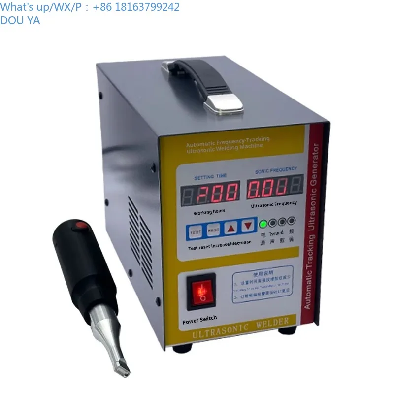 New SL Intelligent Frequency Tracking Ultrasonic Handheld Welder 28kHz Special for Car Interior Plastic Compatible PP/PVC/ABS
New SL Intelligent Frequency Tracking Ultrasonic Handheld Welder 28kHz Special for Car Interior Plastic Compatible PP/PVC/ABS