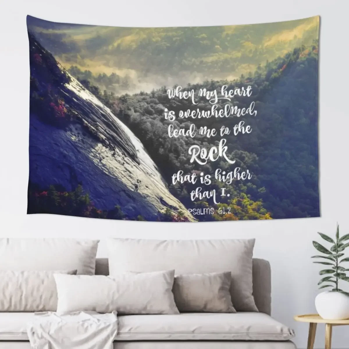 When my Heart is Overwhelmed Bible Verse Tapestry For Bedroom Decor For Room Wall Hanging Aesthetic Room Decor Korean Tapestry
When my Heart is Overwhelmed Bible Verse Tapestry For Bedroom Decor For Room Wall Hanging Aesthetic Room Decor Korean Tapestry