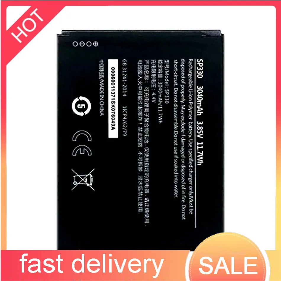 Lightweight 3040mAh Sp330 Mobile Phone Battery For Nokia C3 TA-1258 Long-Lasting Performance
Lightweight 3040mAh Sp330 Mobile Phone Battery For Nokia C3 TA-1258 Long-Lasting Performance