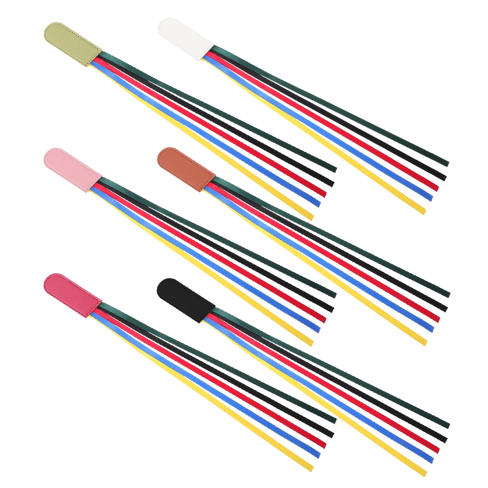 6pcs Bible Ribbon Bookmarks Vibrant Colors Sturdy PU Markers Women Men Students Religious Accessories Study Tools
6pcs Bible Ribbon Bookmarks Vibrant Colors Sturdy PU Markers Women Men Students Religious Accessories Study Tools