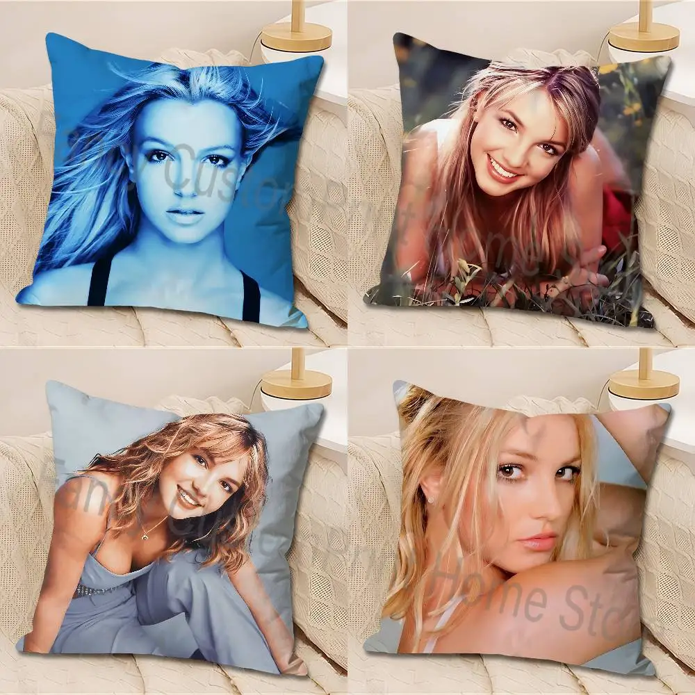 Pop Princess B-Britney Spears Celebrity Merchandise All-Match Printed Pillow Case Sofa Car Office Room Decoration Protector
Pop Princess B-Britney Spears Celebrity Merchandise All-Match Printed Pillow Case Sofa Car Office Room Decoration Protector