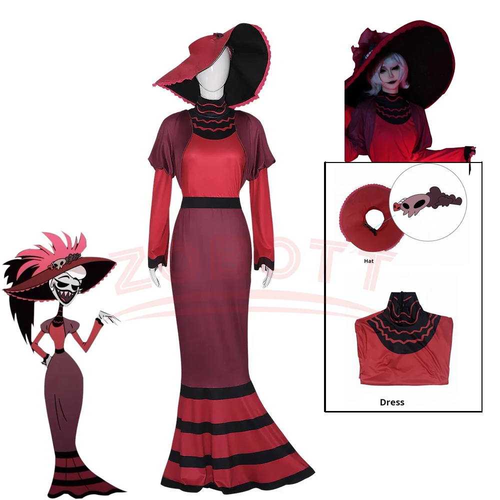Аниме Хазбин Рози Косплей Красное Платье Отель Overlord Одежда Лолита Косплей Костюм Женский Необычный Хэллоуин Вечеринка Взрослый Наряд
Аниме Хазбин Рози Косплей Красное Платье Отель Overlord Одежда Лолита Косплей Костюм Женский Необычный Хэллоуин Вечеринка Взрослый Наряд