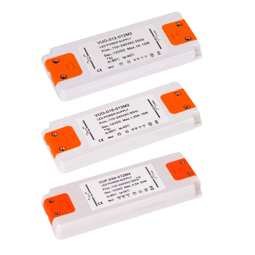 6W 12W 15W 20W 30W 50W 60W Ultra Thin LED Driver 12V 24V DC Home Power Supply LED Transformer Adapter for LED Strip Light Lamp
6W 12W 15W 20W 30W 50W 60W Ultra Thin LED Driver 12V 24V DC Home Power Supply LED Transformer Adapter for LED Strip Light Lamp