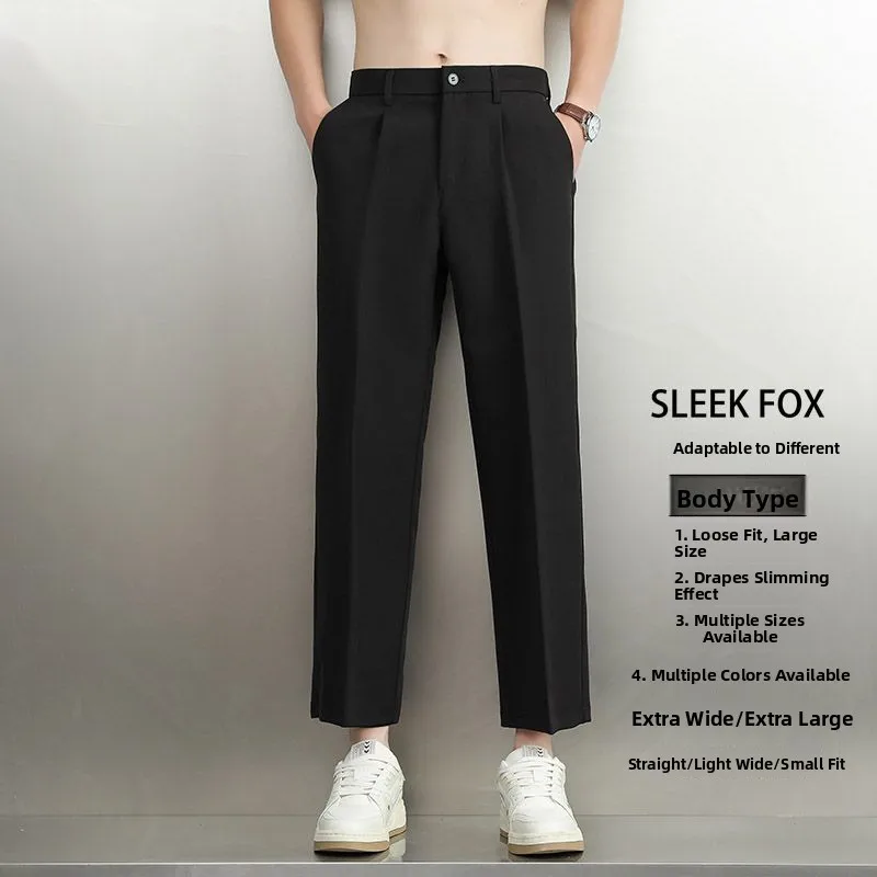 American Retro Men's Suit Pants Drapey Casual Versatile Trendy Straight Leg Cotton Blend Autumn Busin Formal Color
American Retro Men's Suit Pants Drapey Casual Versatile Trendy Straight Leg Cotton Blend Autumn Busin Formal Color