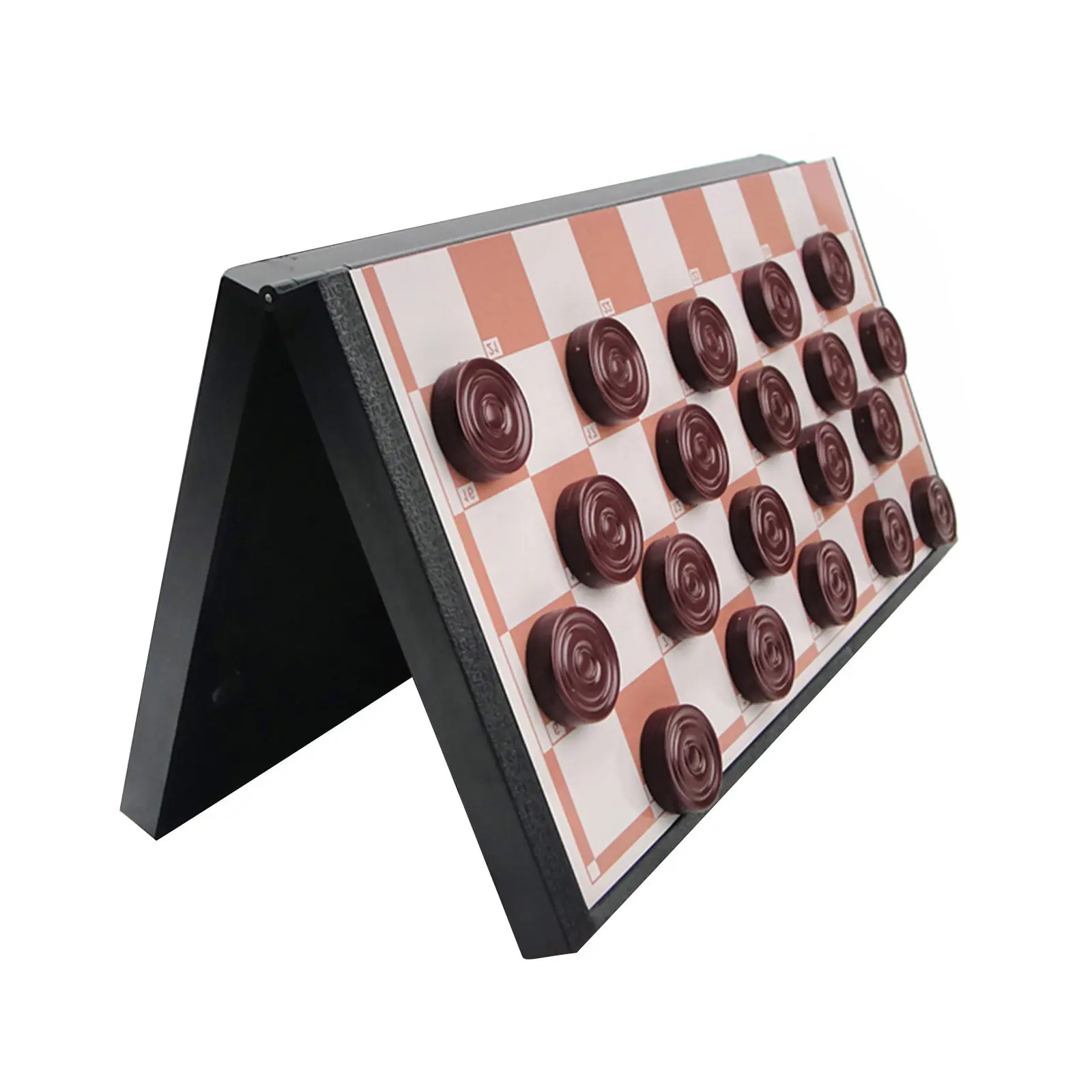 Plastic Checkers Set Foldable Exquisite Smooth Pieces Anti Friction Anti Corrosion High Hardness Board for Home Outdoor Family
Plastic Checkers Set Foldable Exquisite Smooth Pieces Anti Friction Anti Corrosion High Hardness Board for Home Outdoor Family