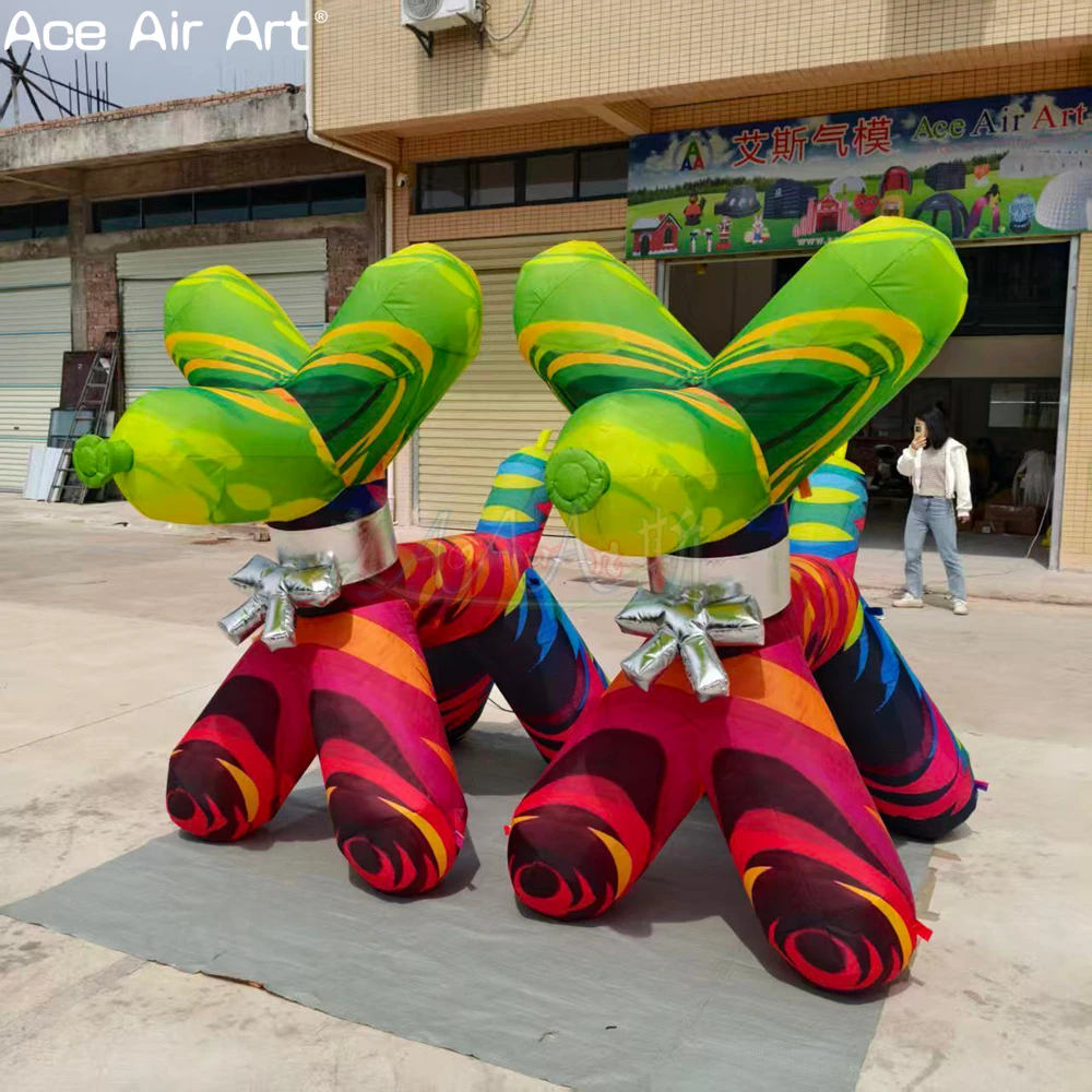 Custom Inflatable Painted Balloon Dog Mascot, Durable Art Dog for Mall Exhibition and Brand Pop-Up Promotion
Custom Inflatable Painted Balloon Dog Mascot, Durable Art Dog for Mall Exhibition and Brand Pop-Up Promotion