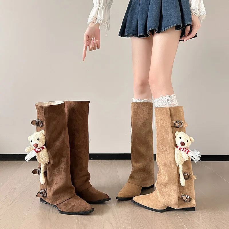 Women's Long Boots Fashion Designer Pants Boots Thick Heel High Heel Knight Boot Retro Platform Knee Boots for Women Botas Mujer
Women's Long Boots Fashion Designer Pants Boots Thick Heel High Heel Knight Boot Retro Platform Knee Boots for Women Botas Mujer