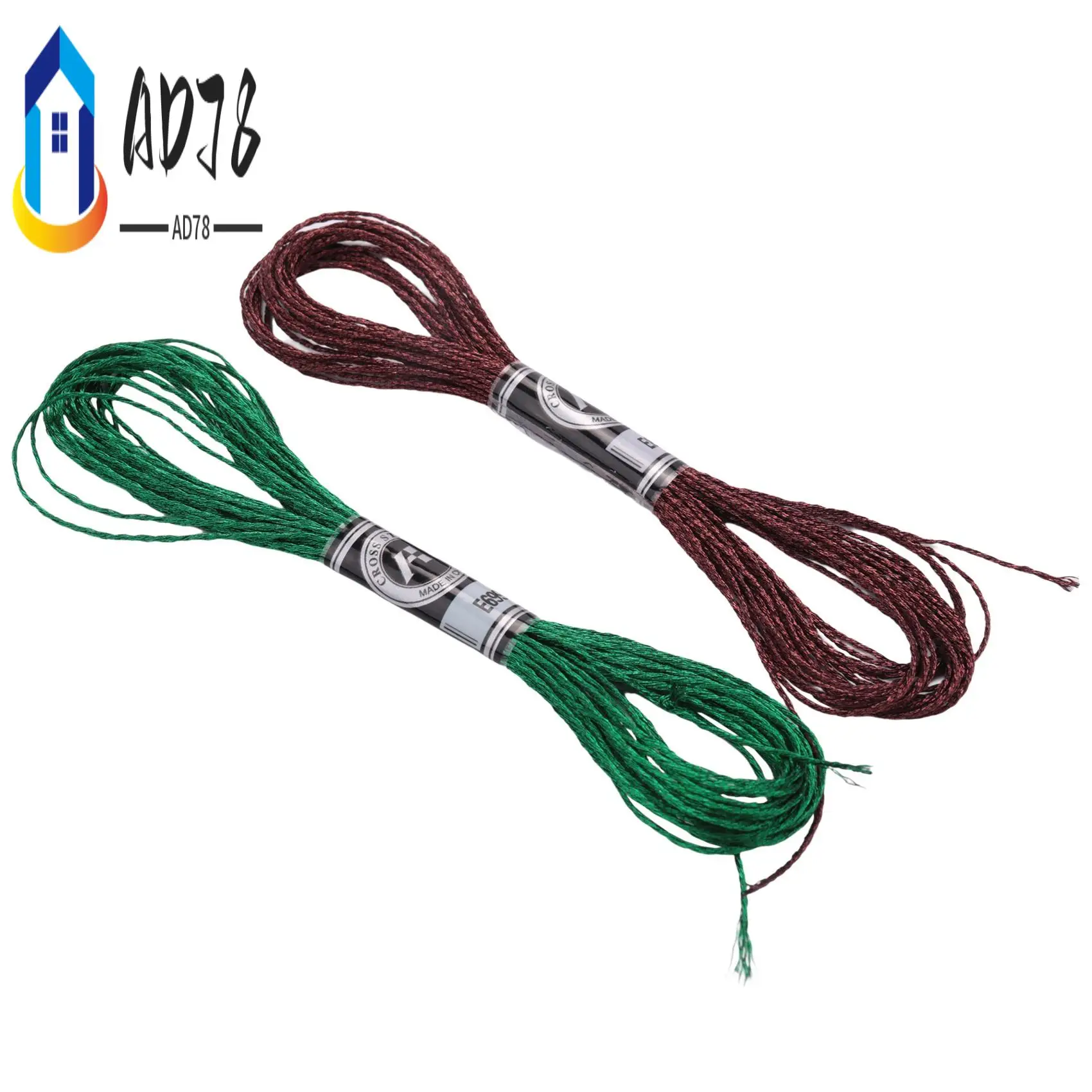 AD78-19Pcs Metallic Embroidery Skein Threads Multi-Color Embroidery Floss Glitter Embroidery Thread Cross-Stitch Thread
AD78-19Pcs Metallic Embroidery Skein Threads Multi-Color Embroidery Floss Glitter Embroidery Thread Cross-Stitch Thread