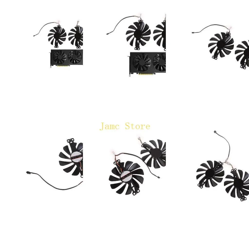 LX0B 95mm Cooler Fan Replacement For XFX Radeon RX6600 6600XT Gaming GPU Video Card
LX0B 95mm Cooler Fan Replacement For XFX Radeon RX6600 6600XT Gaming GPU Video Card