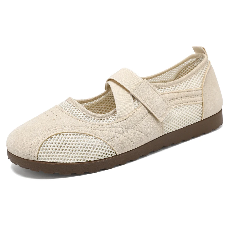 New Versatile Women’S Summer Sandals 2026 Casual Women'S Sandals Mesh Flat Velcro Shoes For Woman Round
New Versatile Women’S Summer Sandals 2026 Casual Women'S Sandals Mesh Flat Velcro Shoes For Woman Round