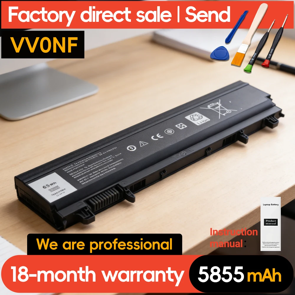 SUOZHAN Laptop Battery for Dell Latitude E5440 E5540 Battery Type VVONF VV0NF N5YH9 CXF66 F49WX 0K8HC 1N9C0 451-BBIE 11.1V 58Wh
SUOZHAN Laptop Battery for Dell Latitude E5440 E5540 Battery Type VVONF VV0NF N5YH9 CXF66 F49WX 0K8HC 1N9C0 451-BBIE 11.1V 58Wh