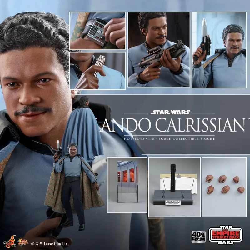 Hot Toys 40th Anniversary of The Empire Strikes Back Lando Calrissian 1/6 Figure Movie Peripheral Desktop Ornament Collectibles
Hot Toys 40th Anniversary of The Empire Strikes Back Lando Calrissian 1/6 Figure Movie Peripheral Desktop Ornament Collectibles