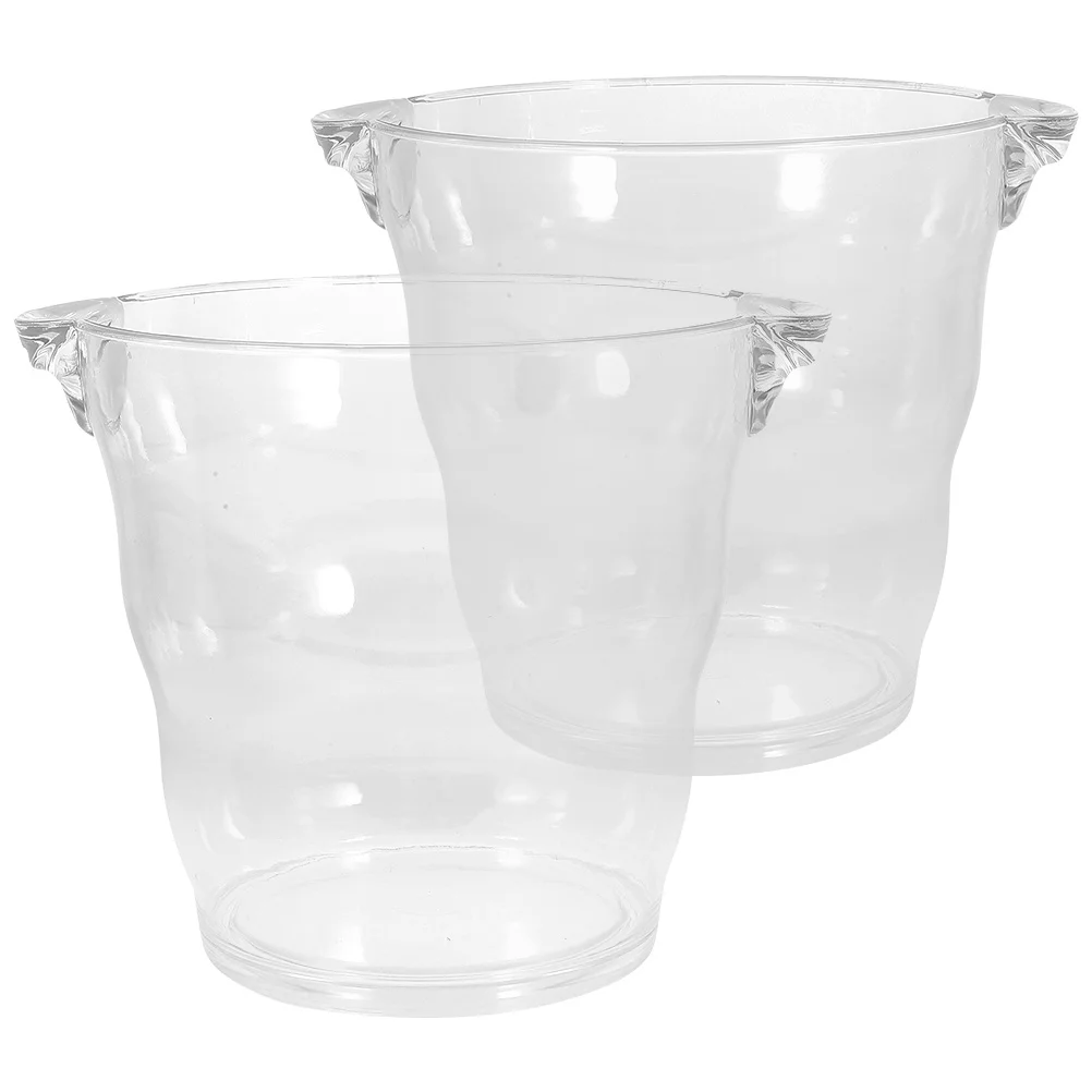 2pcs 4L Acrylic Ice Bucket Transparent Dual Handle Portable Party KTV Storage Container Candy Fruit Snack
2pcs 4L Acrylic Ice Bucket Transparent Dual Handle Portable Party KTV Storage Container Candy Fruit Snack