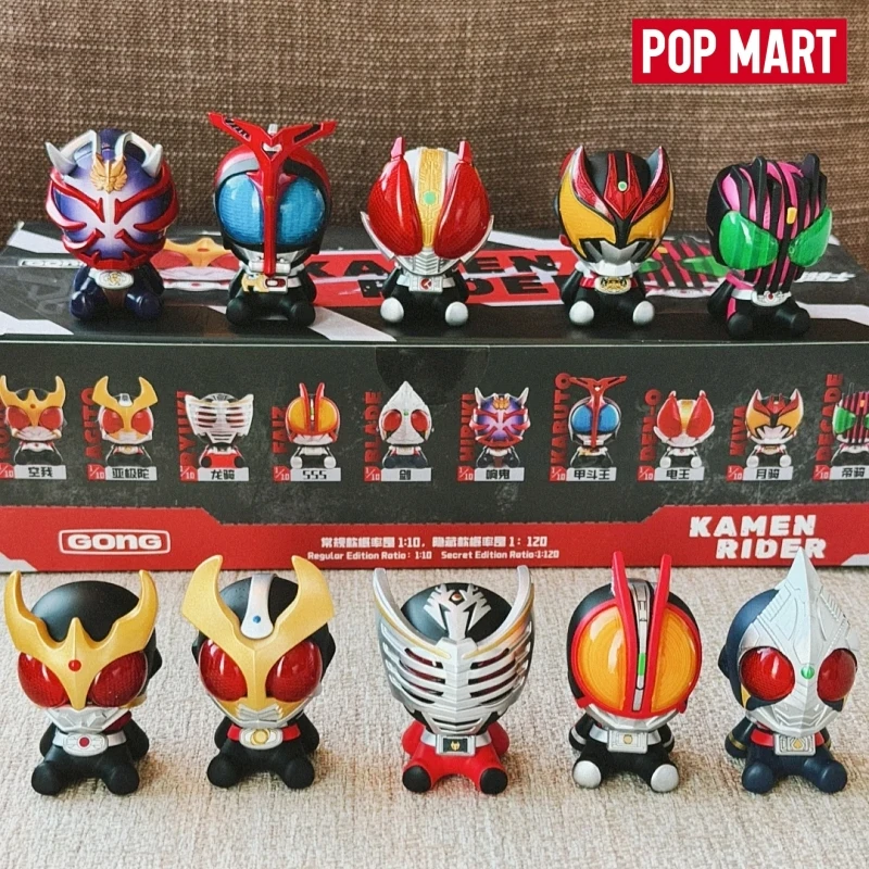 Hot POP MART x GONG Kamen Rider Limited Blind Box Super Mini Magnetic Figure Fridge Ornament Anime Collectible Model Trendy Gift
Hot POP MART x GONG Kamen Rider Limited Blind Box Super Mini Magnetic Figure Fridge Ornament Anime Collectible Model Trendy Gift