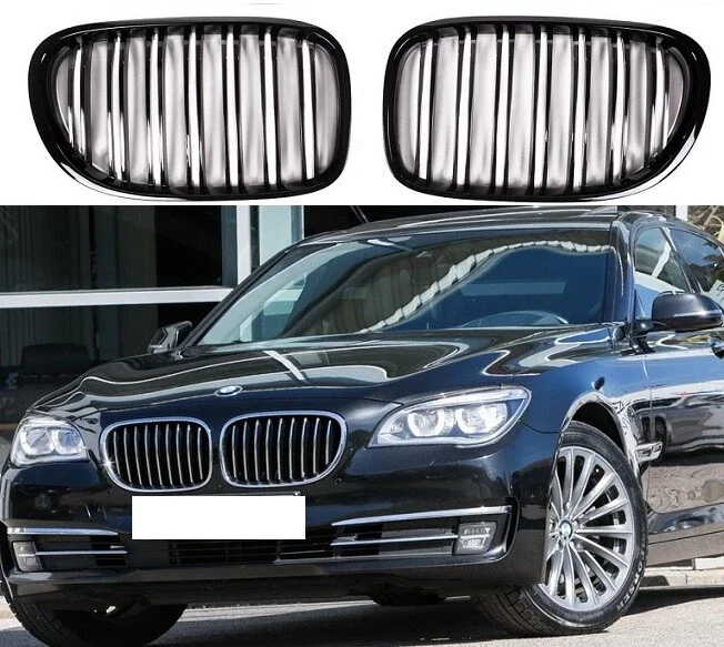 Black Car Dual Slat Front Kidney Grille Fits For BMW 7 Series F01 F02 F03 F04 2009-2015 Kidney Grill Auto Grill Accessories
Black Car Dual Slat Front Kidney Grille Fits For BMW 7 Series F01 F02 F03 F04 2009-2015 Kidney Grill Auto Grill Accessories
