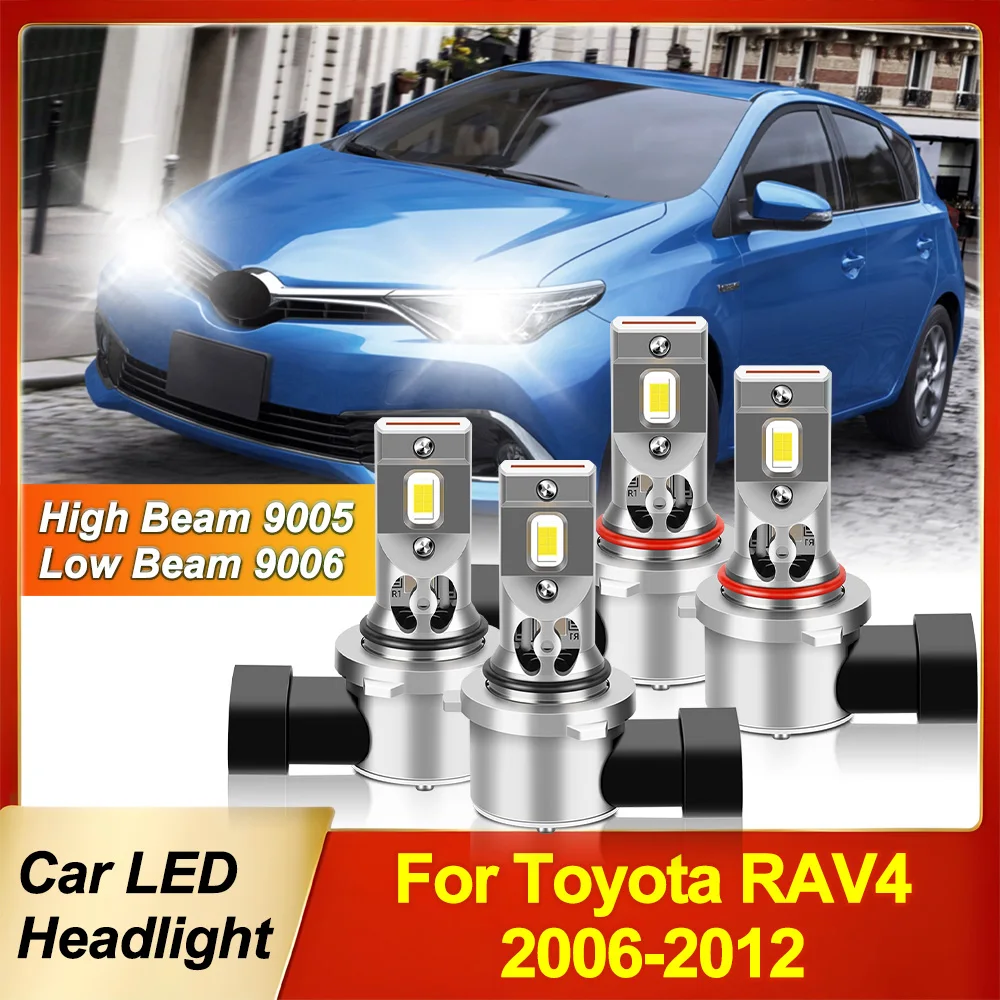50000Lm Super Brigh LED Headlights High Low Beam Lamp For Toyota RAV4 2006 2007 2008 2009 2010 2011 2012 Canbus Accessories
50000Lm Super Brigh LED Headlights High Low Beam Lamp For Toyota RAV4 2006 2007 2008 2009 2010 2011 2012 Canbus Accessories