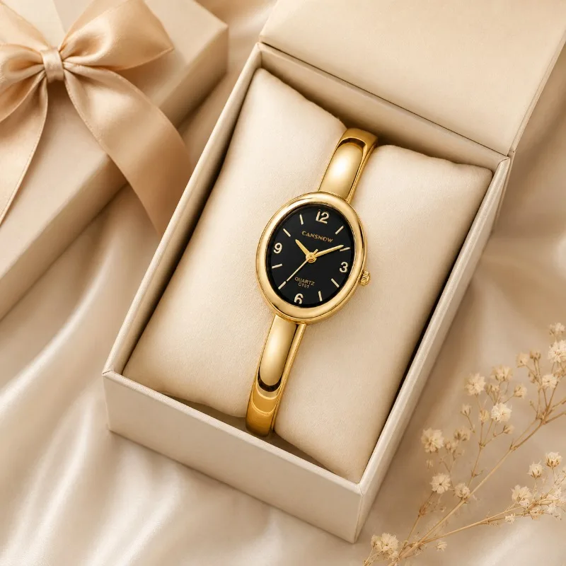 Elegant Oval Dial Women's Quartz Watches Fashion Simple Alloy Bracelet Strap Ladies Wristwatch Girls Clock Gift relogio feminino
Elegant Oval Dial Women's Quartz Watches Fashion Simple Alloy Bracelet Strap Ladies Wristwatch Girls Clock Gift relogio feminino