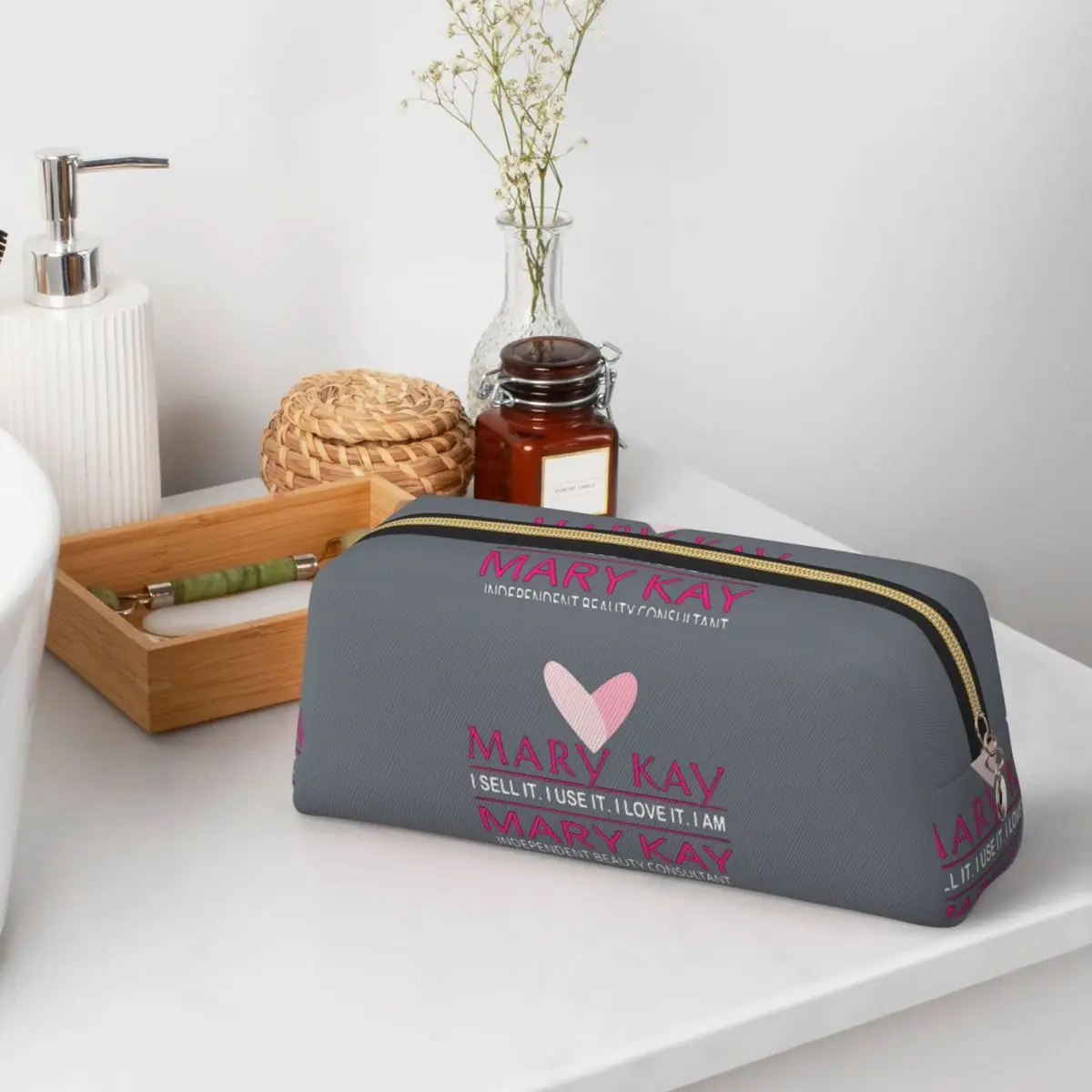Top Mary Kay I Sell It I Use It Pencil Cases for Students School Pen Box Pencil Bag Large Storage Pencil Pouch Pen Holder
Top Mary Kay I Sell It I Use It Pencil Cases for Students School Pen Box Pencil Bag Large Storage Pencil Pouch Pen Holder