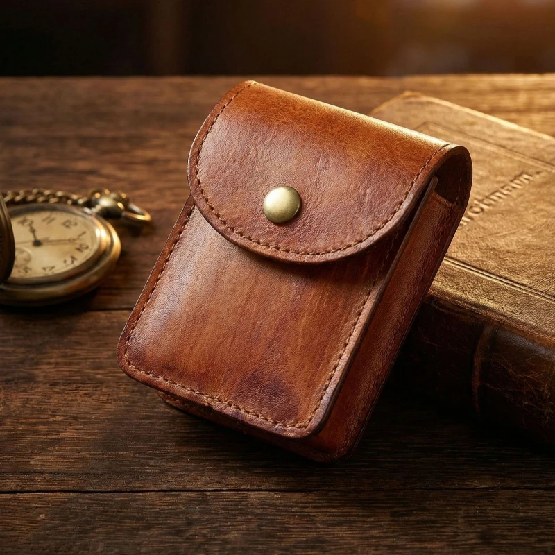 Dustproof & Scratch-Resistant Leather Cigarette Case,Protective Waist Bag for Cigarette Packs,Snap Closure Leather Tobacco Pouch
Dustproof & Scratch-Resistant Leather Cigarette Case,Protective Waist Bag for Cigarette Packs,Snap Closure Leather Tobacco Pouch