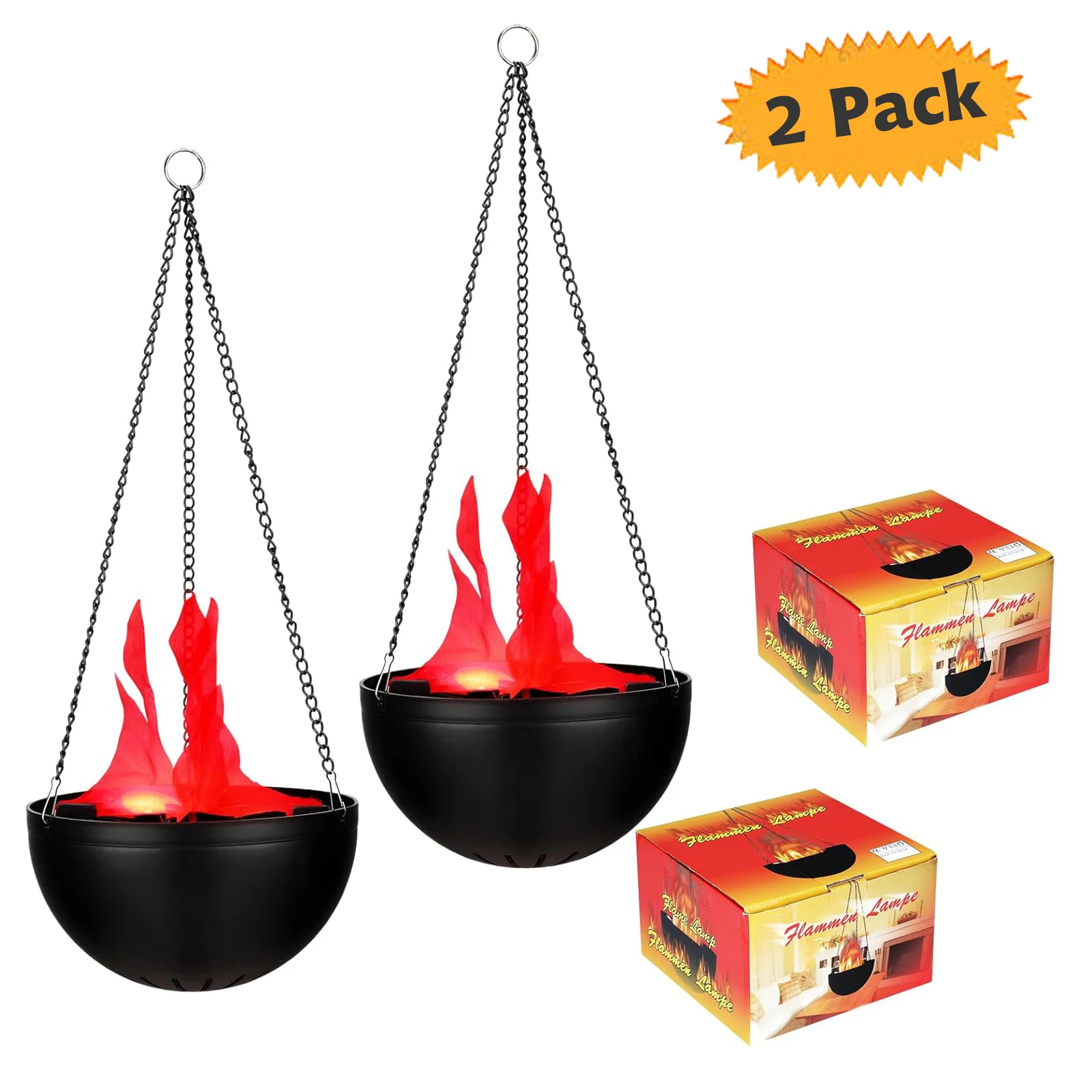 2 Pack Realistic LED Campfire Lamp- Perfect for Thanksgiving and Christmas Decorations, Ideal for Creating a Cozy Atmosphere
2 Pack Realistic LED Campfire Lamp- Perfect for Thanksgiving and Christmas Decorations, Ideal for Creating a Cozy Atmosphere
