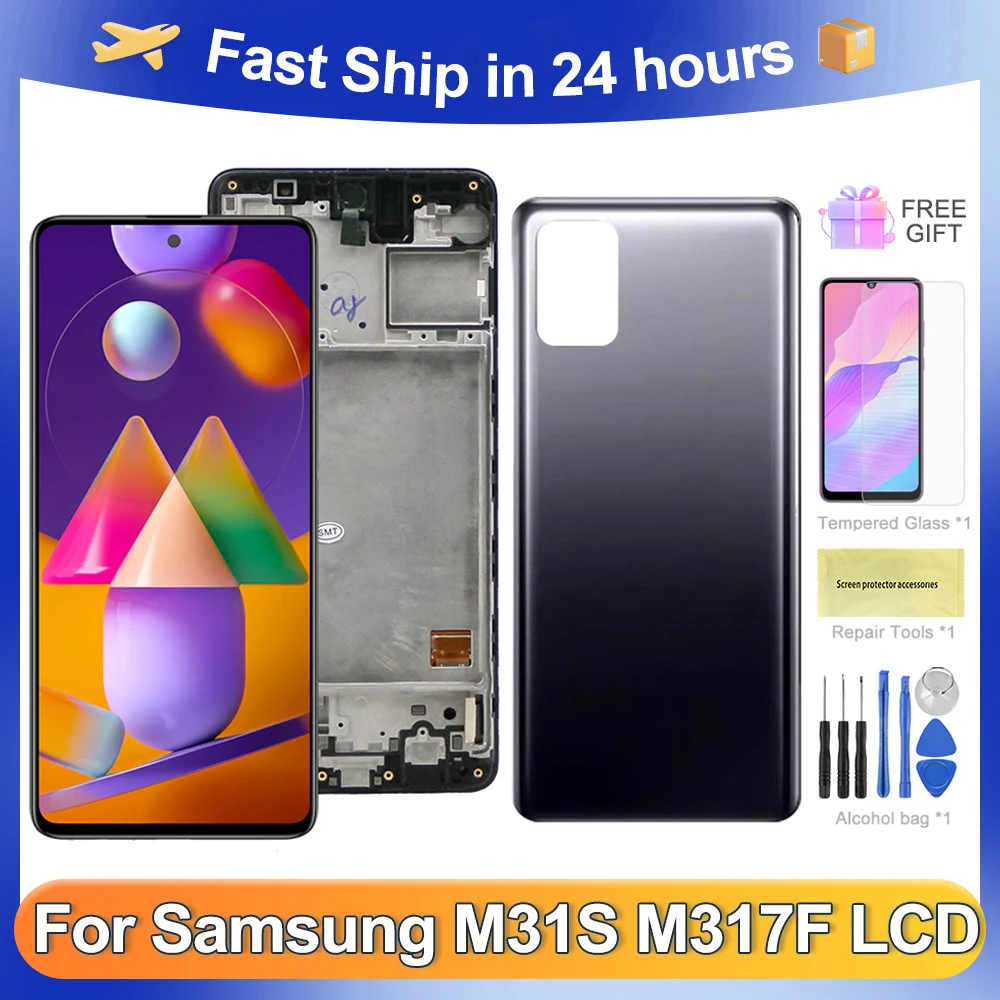 Протестированный 6,5-дюймовый ЖК-дисплей для Samsung M31S для M317 M317F M317F/DS, замена преобразователя сенсорного экрана в сборе
Протестированный 6,5-дюймовый ЖК-дисплей для Samsung M31S для M317 M317F M317F/DS, замена преобразователя сенсорного экрана в сборе