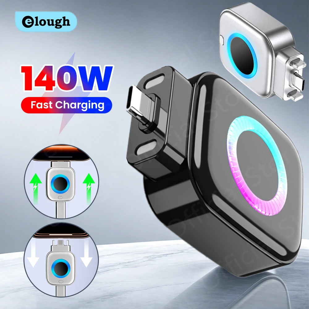 Smart Auto-Disconnect USB C Charger Adapter 140W Type C Fast Charging Auto Power Cutoff Charge Separator Battery Protector
Smart Auto-Disconnect USB C Charger Adapter 140W Type C Fast Charging Auto Power Cutoff Charge Separator Battery Protector