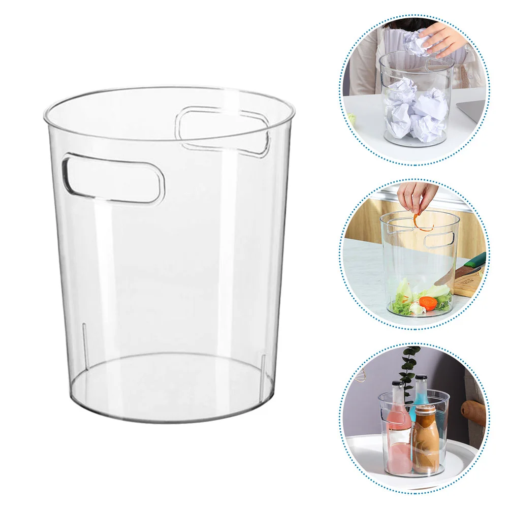 Garbage Can Office Trash Bucket Waste Bin for Home The Pet Storage Basket Household Transparent Rubbish Clear Large
Garbage Can Office Trash Bucket Waste Bin for Home The Pet Storage Basket Household Transparent Rubbish Clear Large