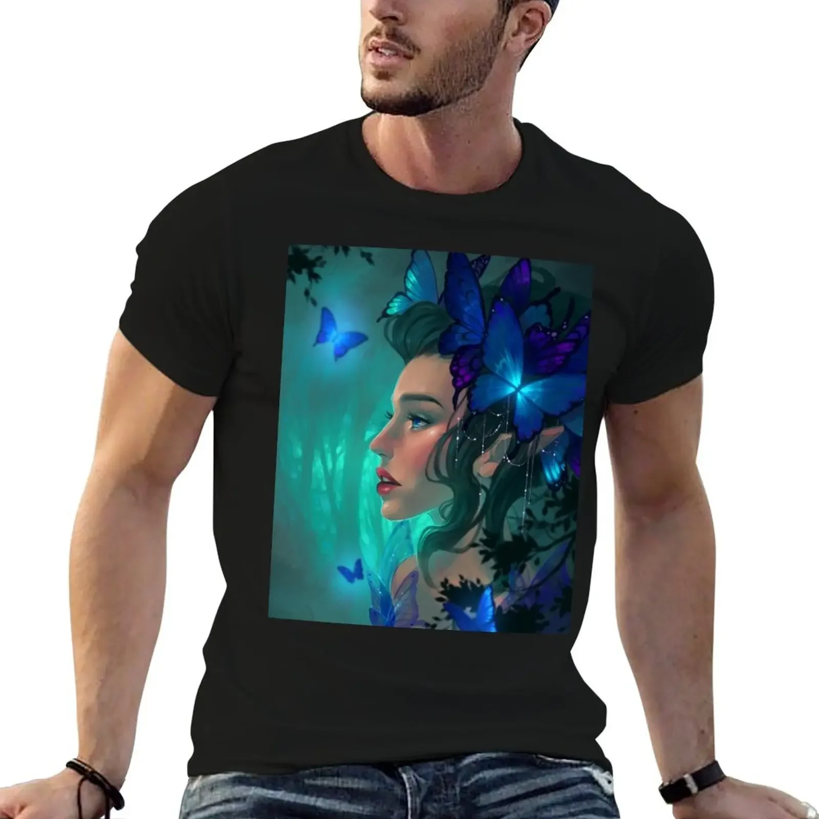 Blue Butterfly Fairy T-Shirt customs design your own anime t shirts Man t-shirt new gifts and t-shirts mens t shirts
Blue Butterfly Fairy T-Shirt customs design your own anime t shirts Man t-shirt new gifts and t-shirts mens t shirts
