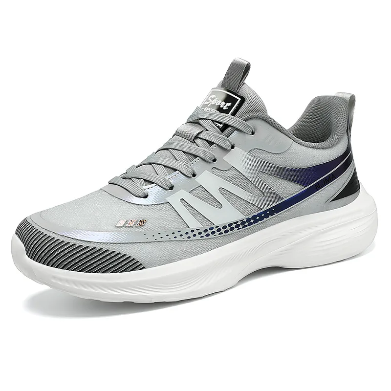 Casual Men's Sports Shoes, Mesh Flying Weave Breathable Comfortable Jogging Shoes, Solid Color Lightweight Running Shoes for Men
Casual Men's Sports Shoes, Mesh Flying Weave Breathable Comfortable Jogging Shoes, Solid Color Lightweight Running Shoes for Men