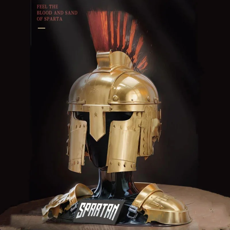 590 pieces of Spartan helmet building blocks - ancient Greek heavy helmet building blocks - tabletop display model toys - gift
590 pieces of Spartan helmet building blocks - ancient Greek heavy helmet building blocks - tabletop display model toys - gift