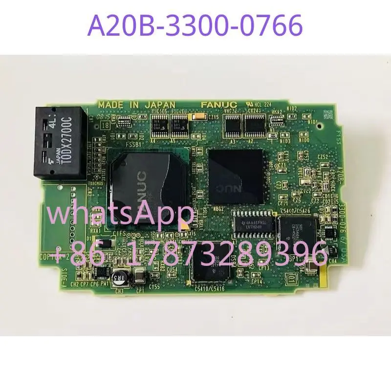 Б/у печатная плата FANUC A20B-3300-0766 A20B 3300 0766, протестировано в порядке
Б/у печатная плата FANUC A20B-3300-0766 A20B 3300 0766, протестировано в порядке